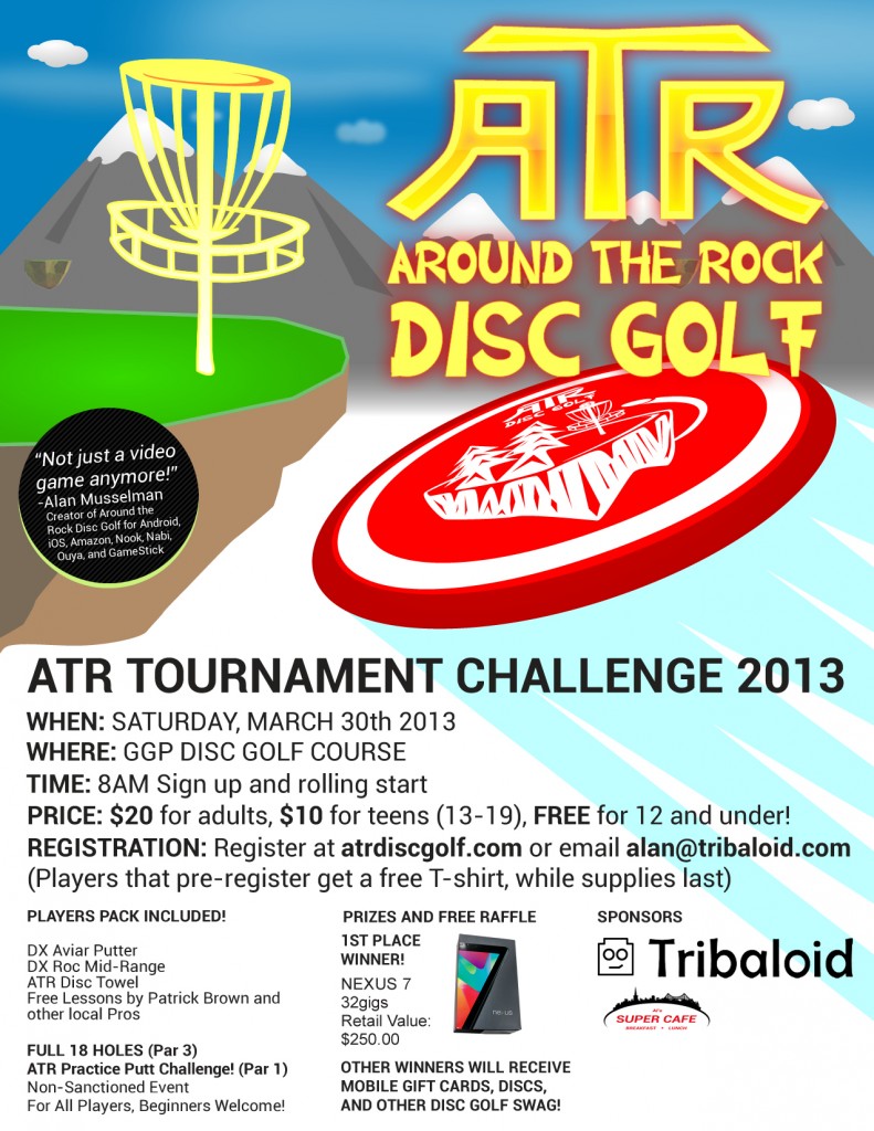 Around the Rock 2013 Disc Golf Tournament