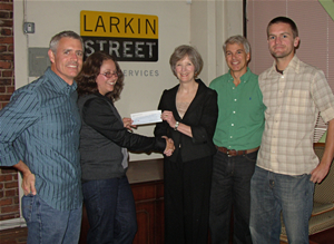 2008 SFDGC Donation to Larkin Street Youth